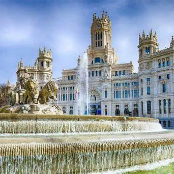 Plaza de Cibeles en Madrid